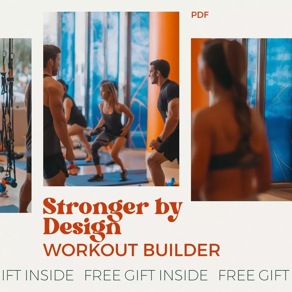 Stronger by Design Workout Builder Checklist - Build a Workout Routine with Purpose