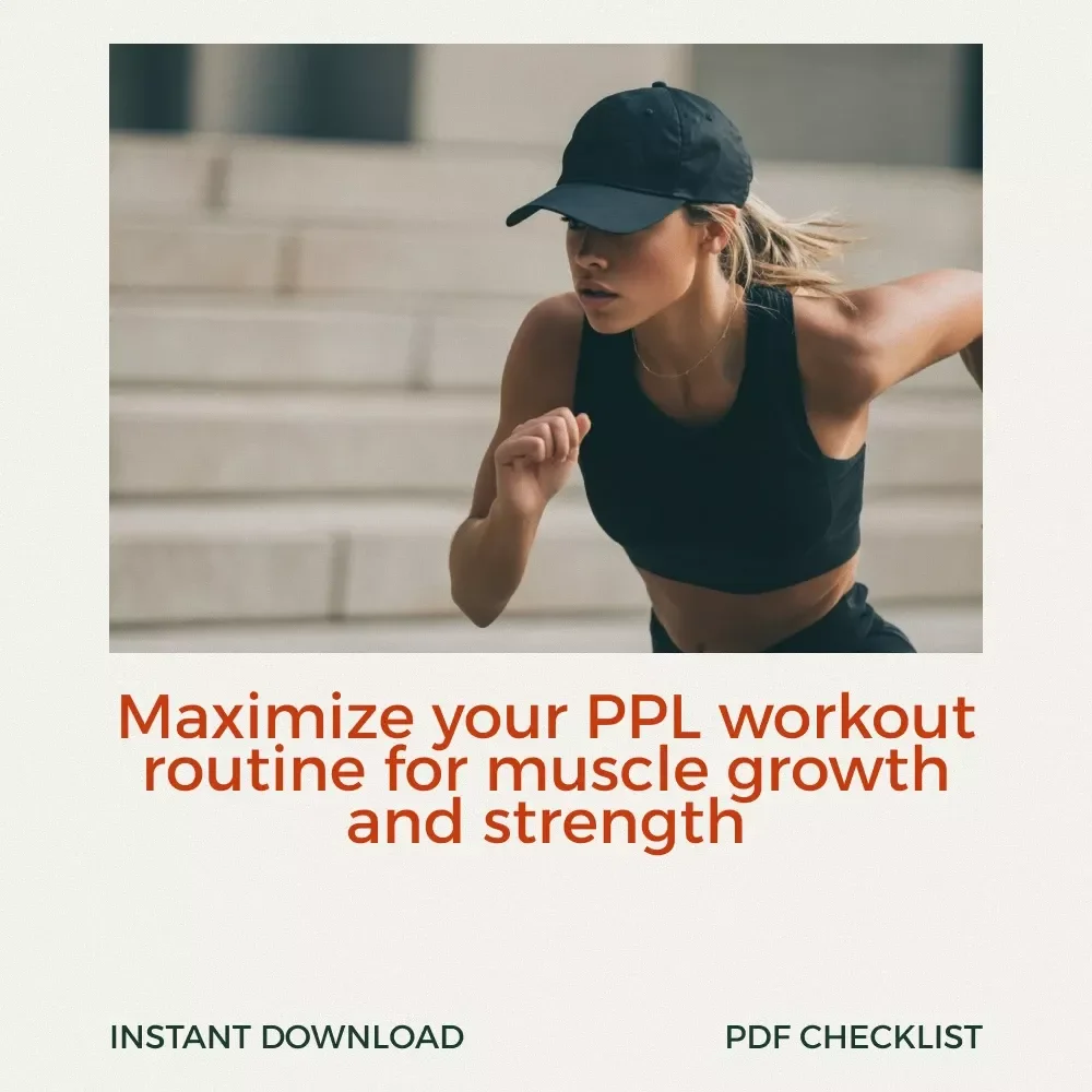 No-Nonsense PPL Warrior Checklist - Perfect PPL Workout Routine for Maximum Gains