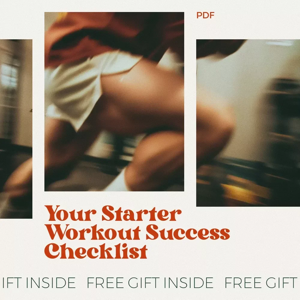 Your Starter Workout Success Checklist – Best Starter Workout Routine Planner, Printable Fitness Guide & Weekly Workout Tracker
