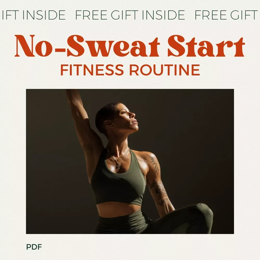 No-Sweat Start Fitness Routine Checklist for Total Beginners | Easy Fitness Routine for Beginners | Simple At-Home Workout Planner & Motivation Guide (Digital Download)