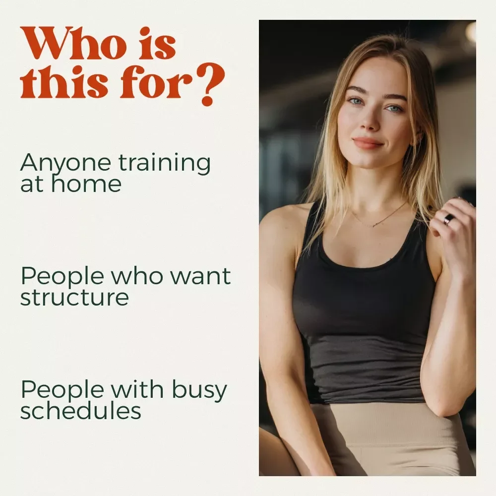 The Whole Body Wellness Power Checklist | Simple Whole Body Workout Routine Planner | Printable Fitness Checklist for Strength, Fat Loss & Consistency