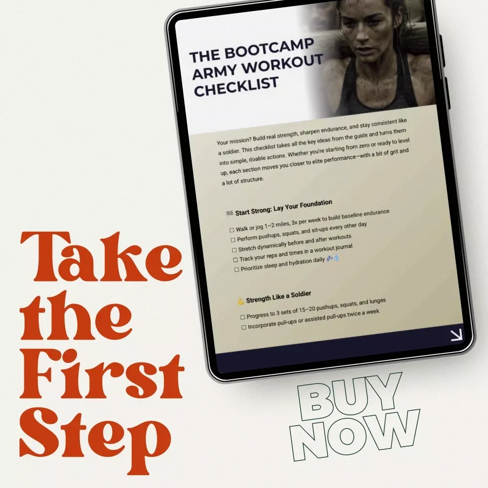 The Bootcamp Army Workout Checklist - Army Basic Training Workout Routine
