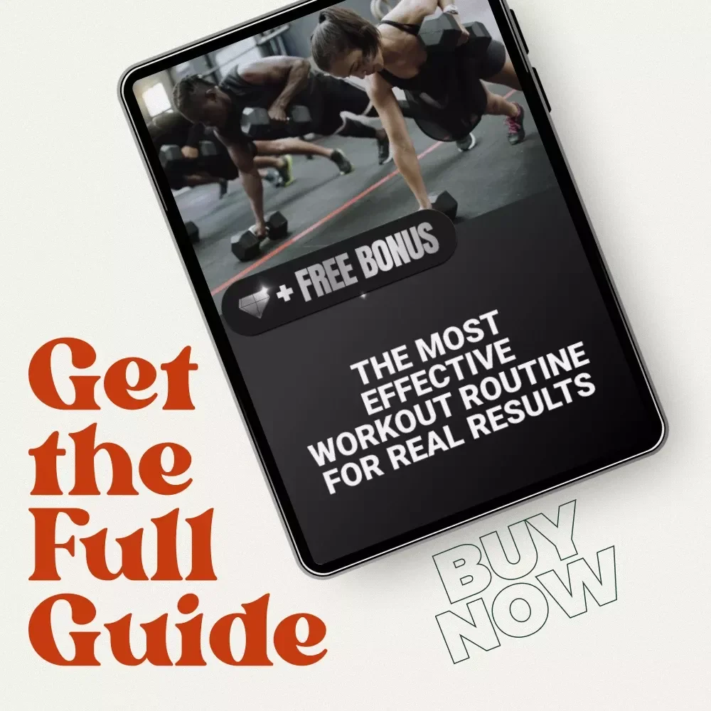 The Most Effective Workout Routine for Real Results | most effective workout routine Guide, Fitness Plan, Training Blueprint, Digital Download