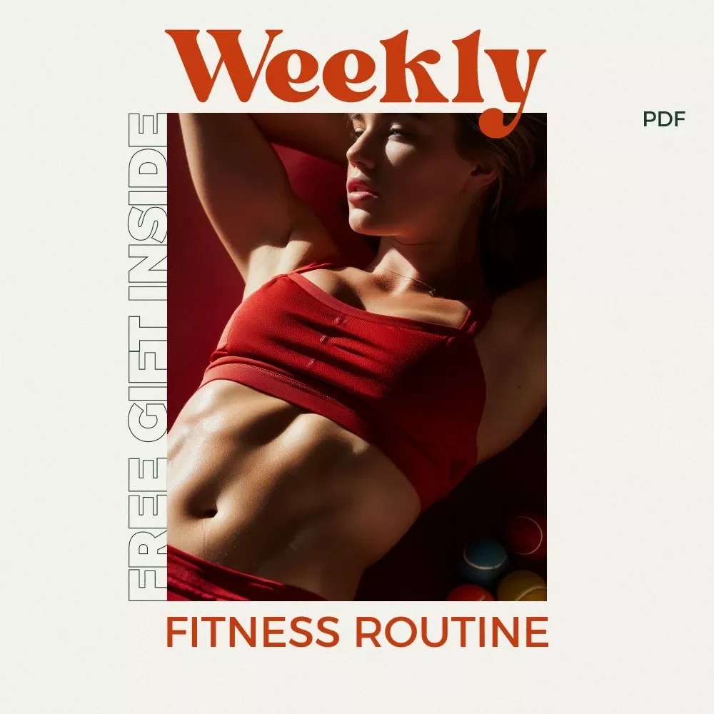 Your Ultimate Weekly Fitness Routine Checklist | Full Week Workout Routine Planner, Weekly Training Tracker, Digital Fitness Checklist