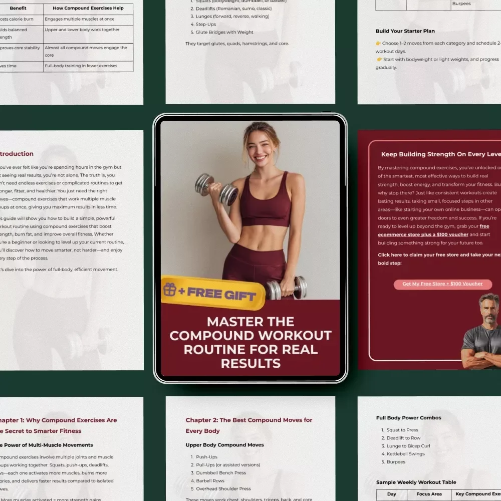 Master the Compound Workout Routine for Real Results | Smart Strength Training Guide | Full-Body Fitness Plan for Busy People