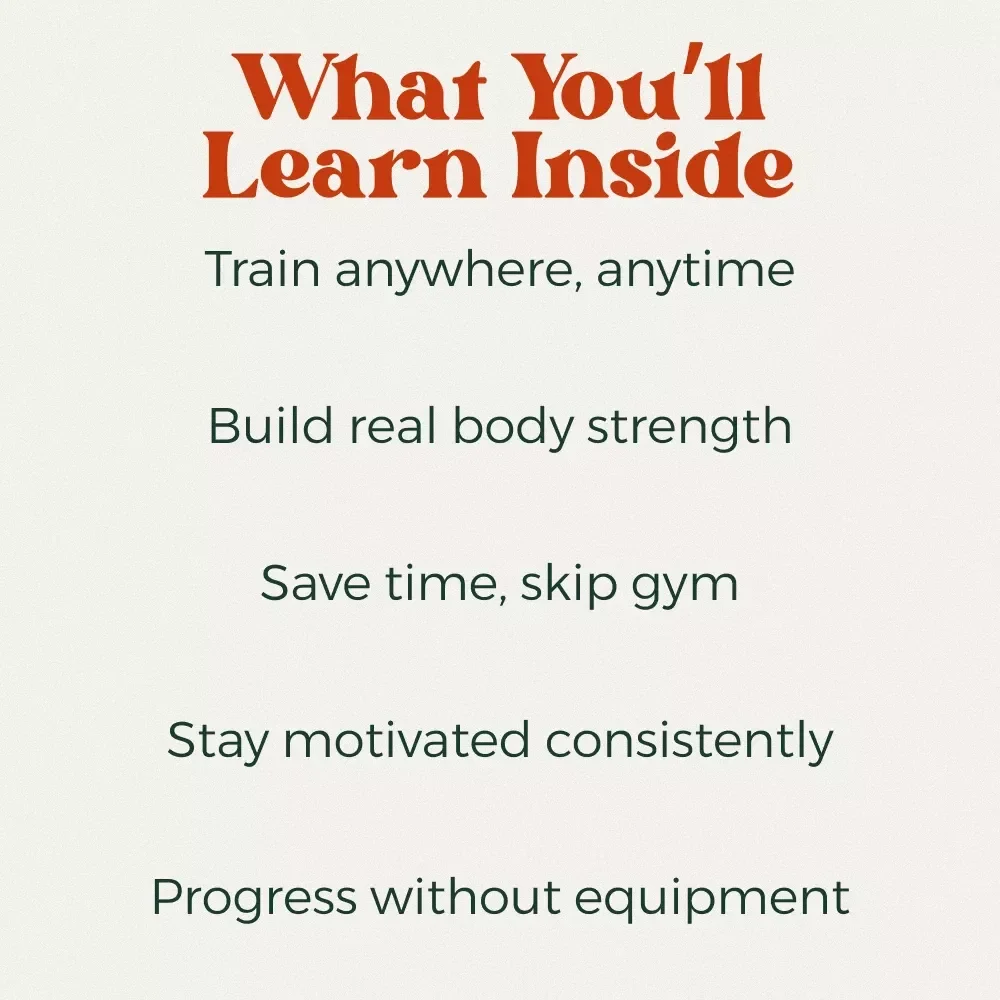 Stronger Than Excuses: Your No-Equipment Workout Blueprint – Minimalist Fitness Guide for a Workout Routine Without Equipment