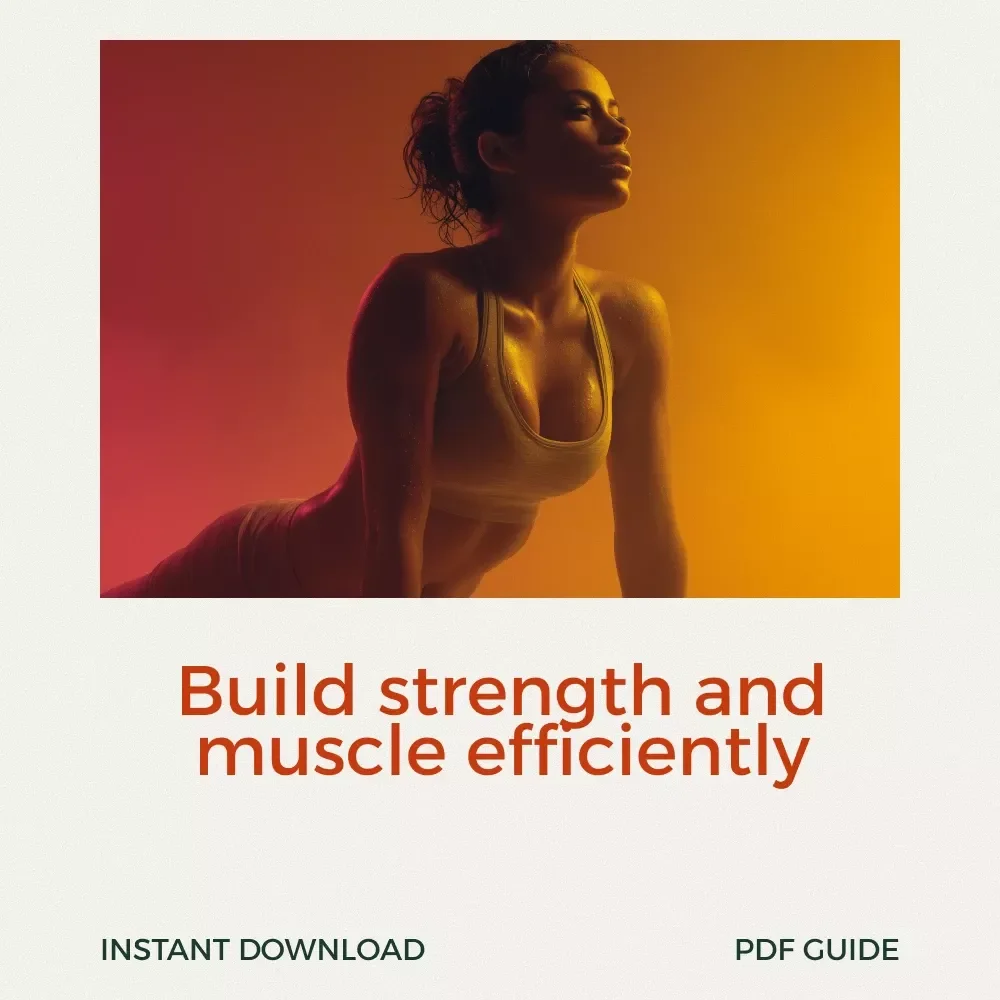 A Simple Guide to the 4-Day Compound Workout Routine for Strength & Muscle Gains – eBook for Effective Strength Training