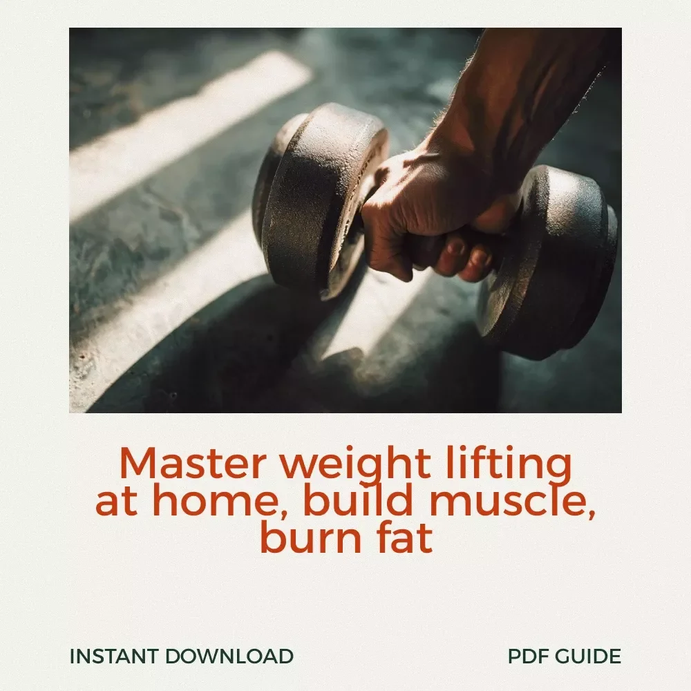 Build Muscle, Burn Fat, and Master Weight Lifting Without the Gym - Home Weight Lifting Routine eBook