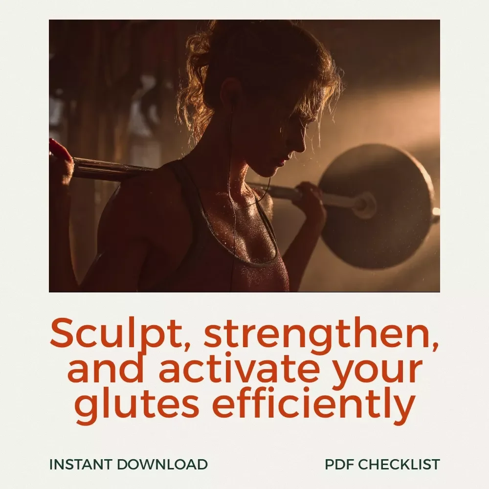 The Glute Power Checklist to Feel the Burn – Ultimate Glute Routine Gym Guide & Digital Checklist for Maximum Burn