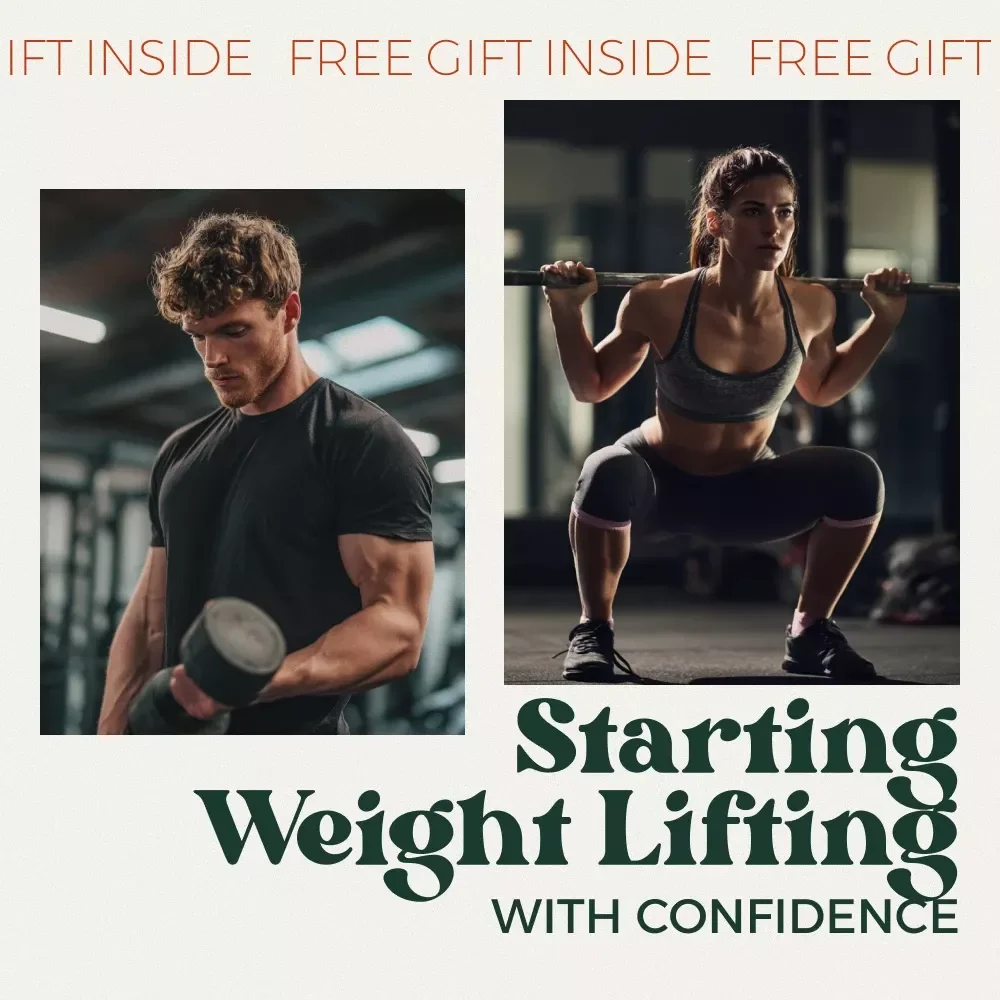 Your No-Fail Guide to Starting Weight Lifting with Confidence | Beginner Strength Training eBook | Starter Weight Lifting Routine for Gym & Home