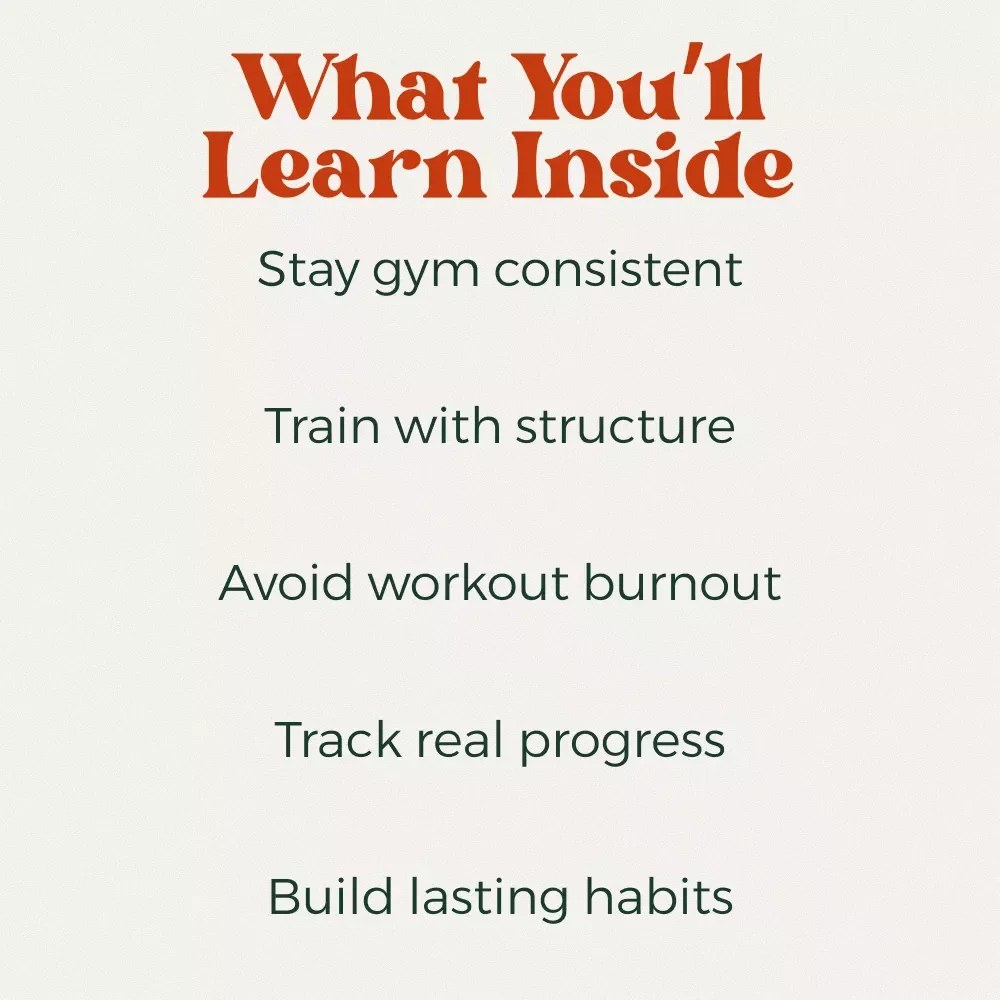 Your Gym Gameplan Checklist – Gym Exercise Routine Planner, Weekly Workout Tracker, Strength & Consistency Fitness Checklist