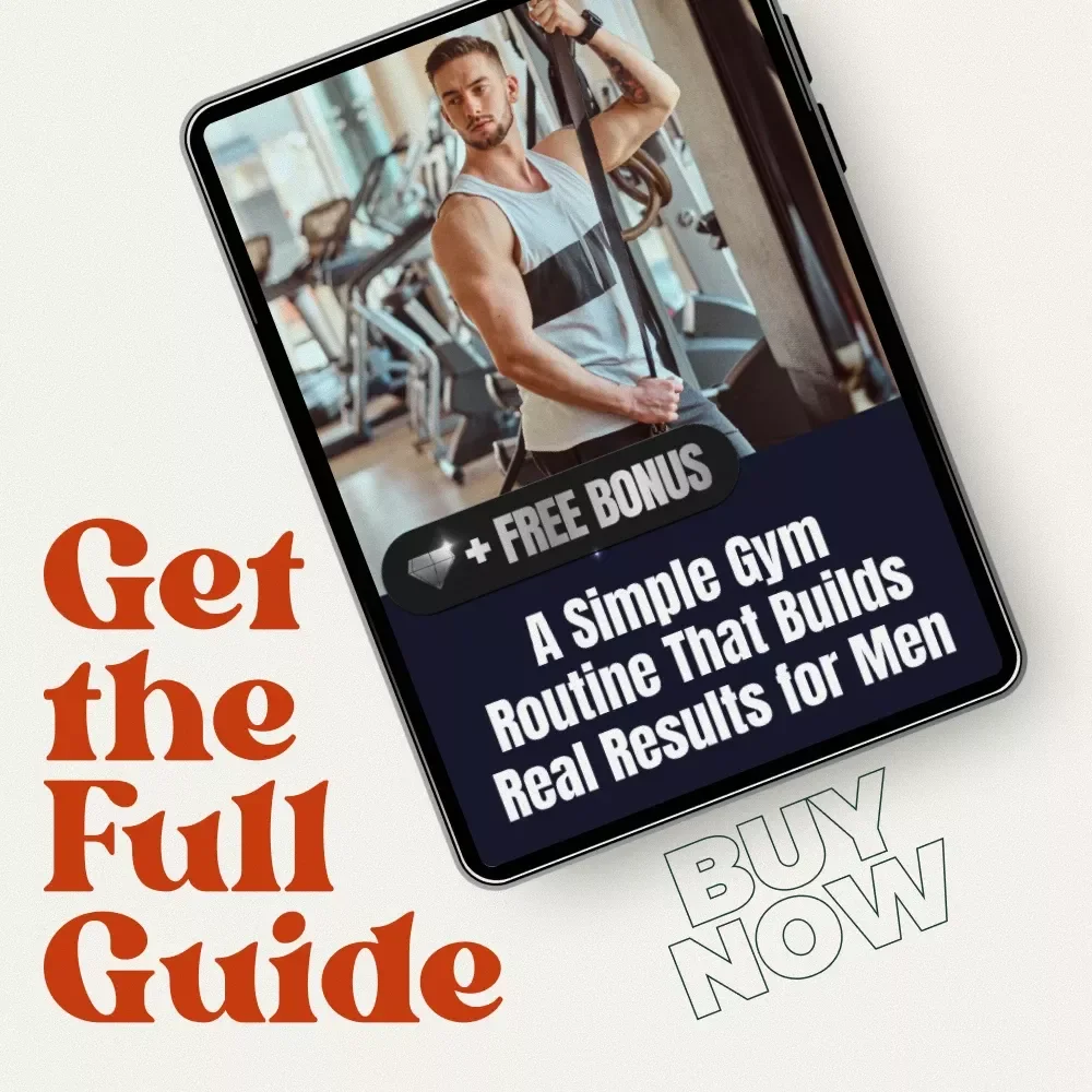 A Simple Gym Routine That Builds Real Results for Men | Gym Routine for Men, Fitness Guide, Muscle and Fat Loss Plan