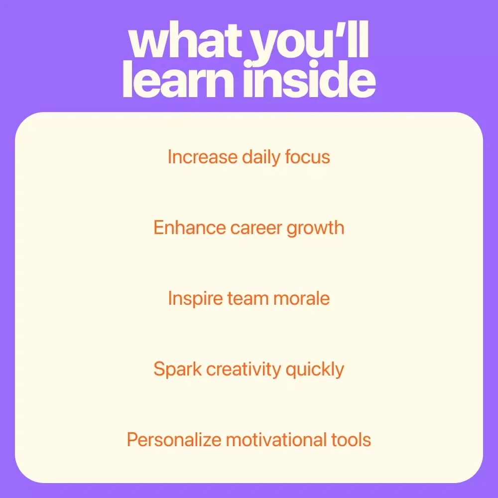 Fuel Your Workday: Inspiring Quotes to Boost Motivation & Confidence – Digital eBook Guide with Encouraging Quotes for Work, Career Growth, Creativity, and Team Inspiration