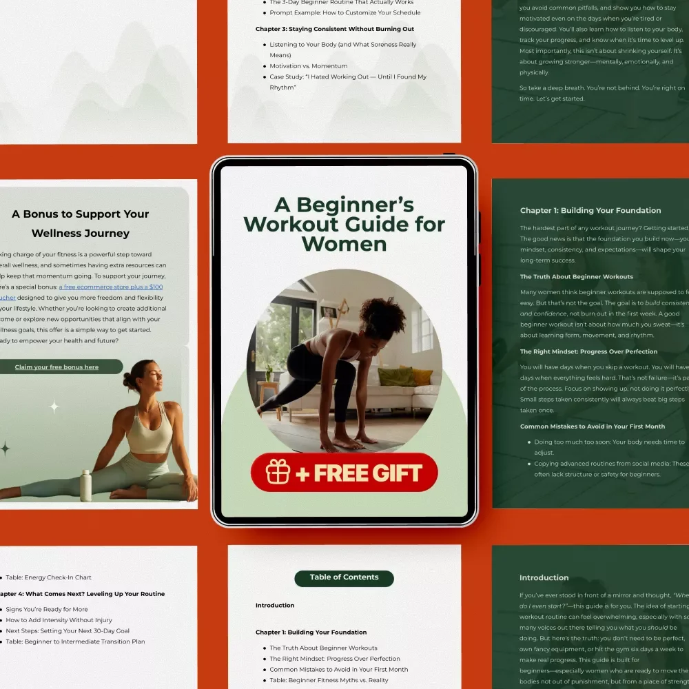 A Beginner’s Workout Guide for Women – Simple Fitness Plan, Confidence-Building Exercises, Workout Routine for Beginners Female
