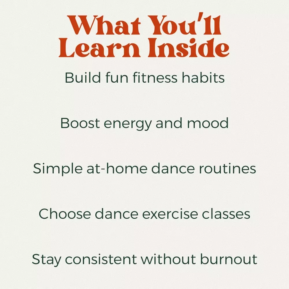 Find Your Rhythm and Dance Your Way to Fitness and Joy – Beginner-Friendly Dance Fitness eBook | At-Home Dance Exercise Classes Guide