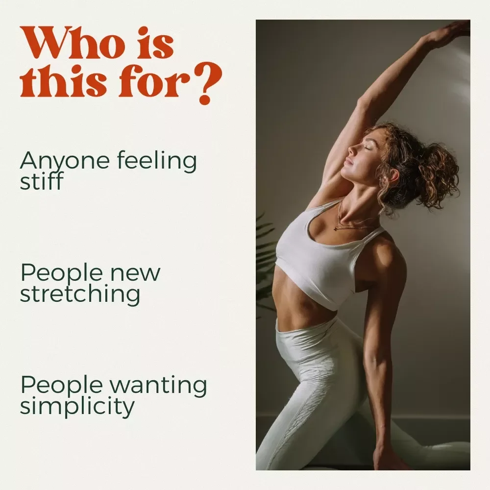 Feel Better Every Day with Stretching That Actually Works | Beginner Stretching Routine Checklist | Simple Daily Flexibility Guide for Busy Beginners
