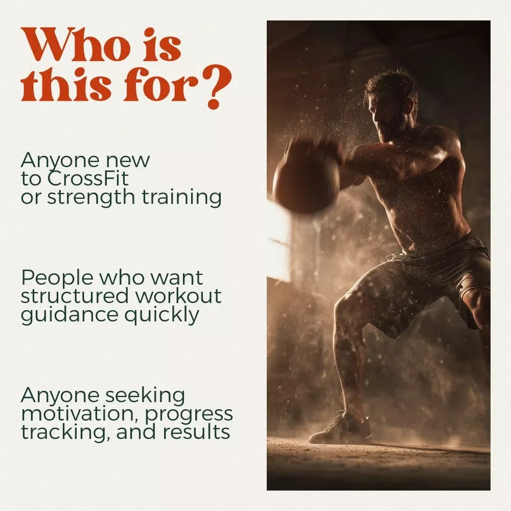 Your Ultimate CrossFit Kickstart Checklist – Digital Guide, WOD Planner & CrossFit Exercises Tracker for Beginners