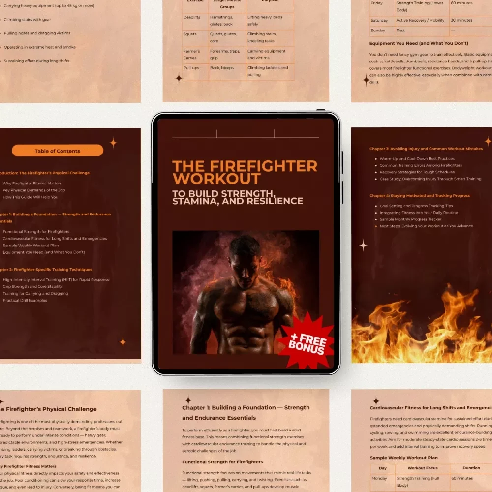The Firefighter Workout to Build Strength, Stamina, and Resilience - A Complete Guide to Firefighter Fitness
