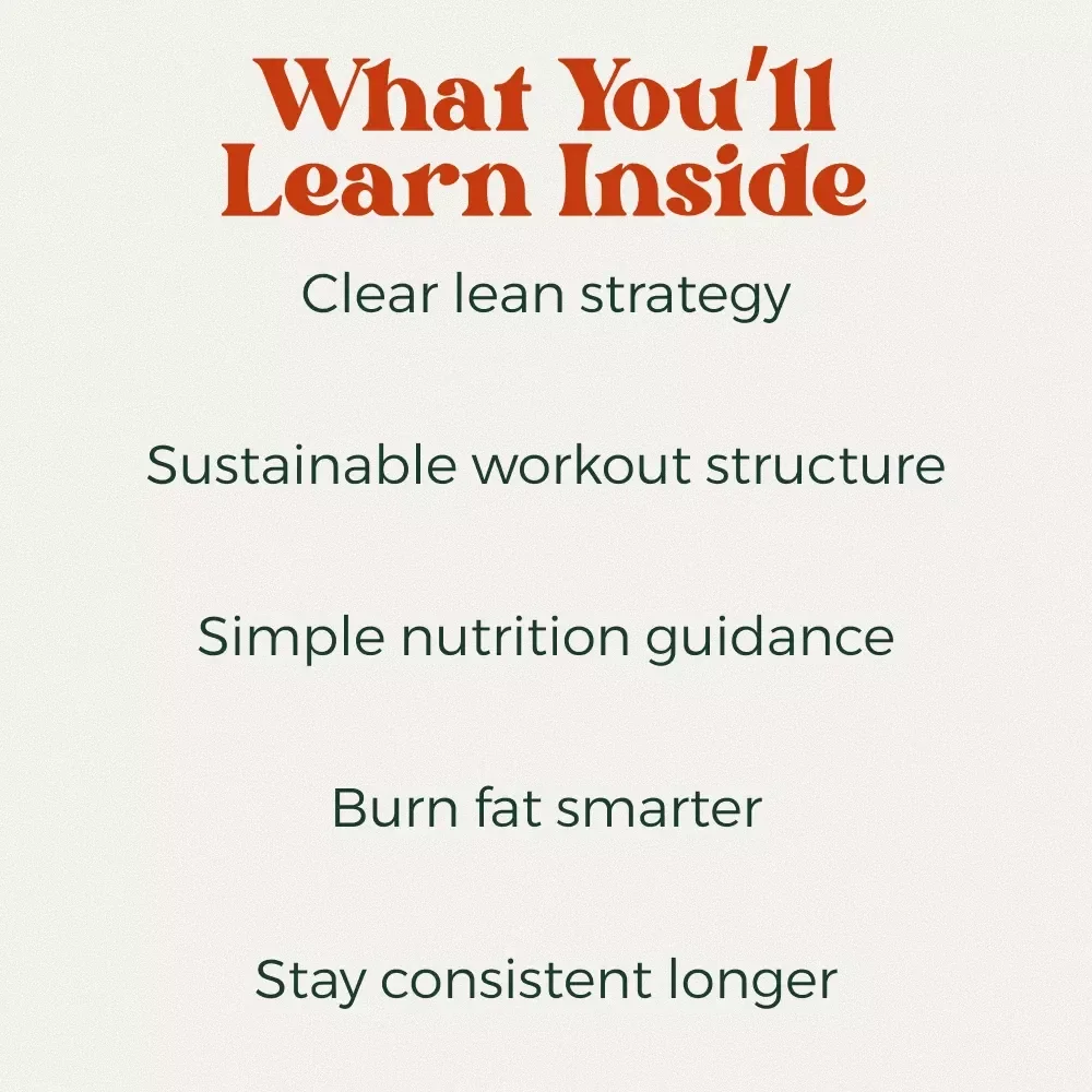 Your No-Fluff Plan to a Fitter, Tighter Body – Practical Fitness Guide & Workout Routine to Get Lean for Busy Women