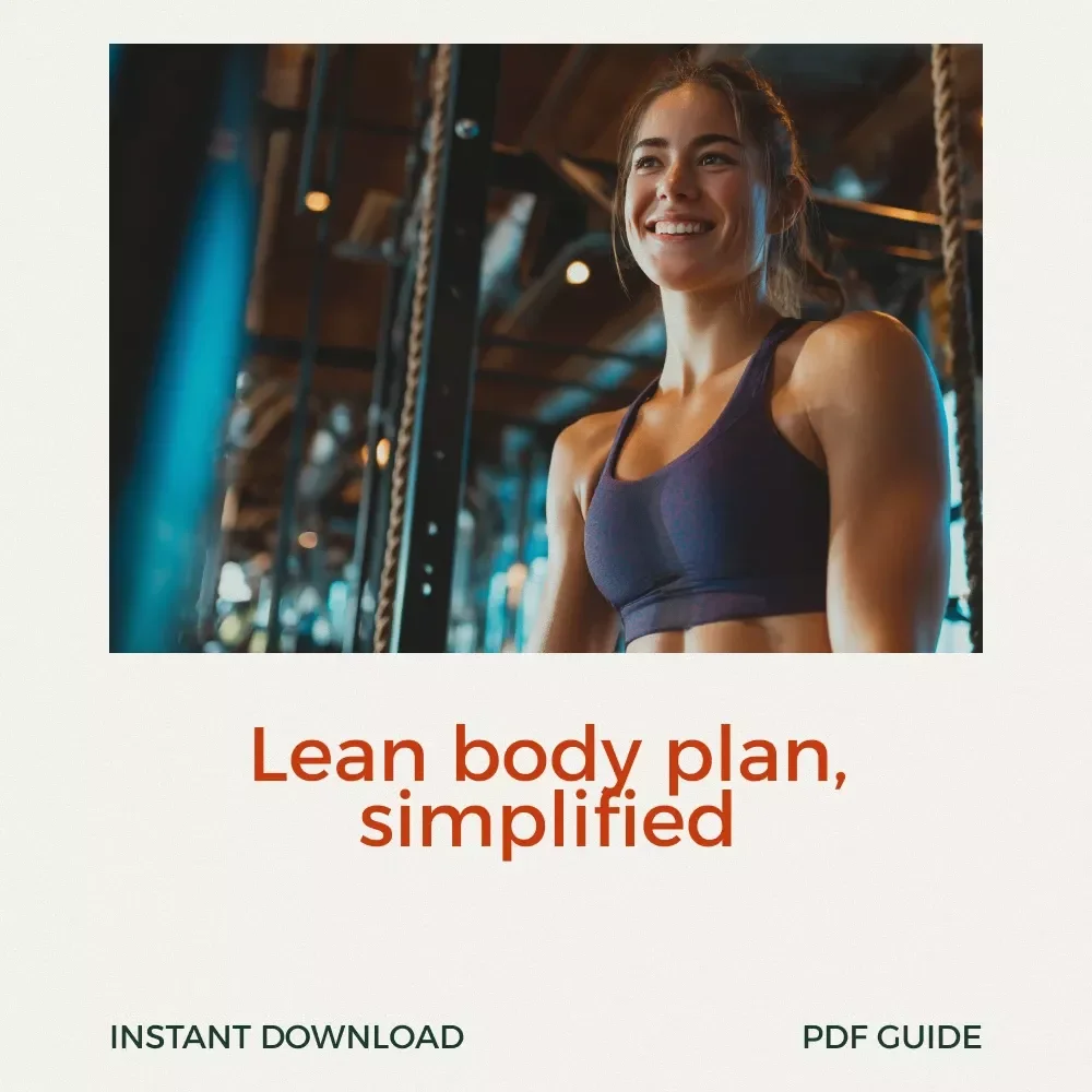 Your No-Fluff Plan to a Fitter, Tighter Body – Practical Fitness Guide & Workout Routine to Get Lean for Busy Women