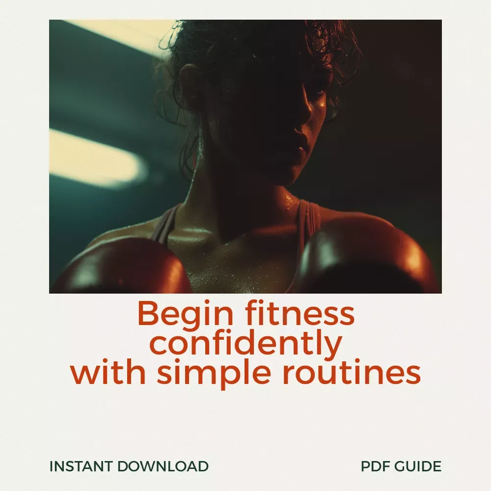 Your First Steps into Fitness Made Simple – Beginner-Friendly Workout Guide, At-Home Plan, Confidence-Building Beginners Exercise Routine