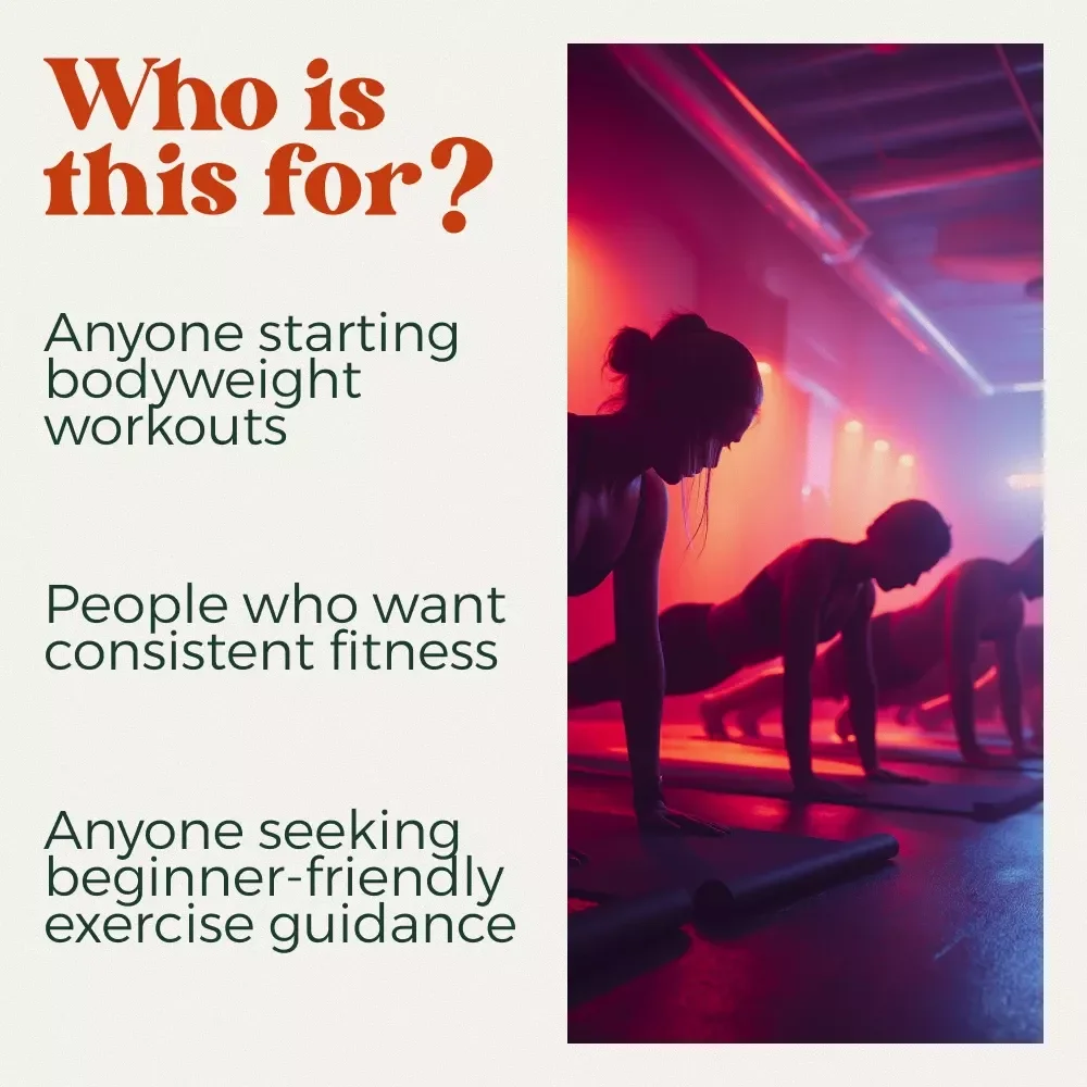 Your No-Excuses Calisthenics Starter Checklist – Beginner-Friendly Calisthenics Workout Routine for Beginners Digital Download