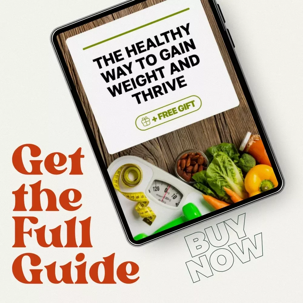 The Healthy Way to Gain Weight and Thrive: Ultimate Guide on How to Get Fat Healthy, Nutrition, Fitness, and Lifestyle Tips for Smart Weight Gain