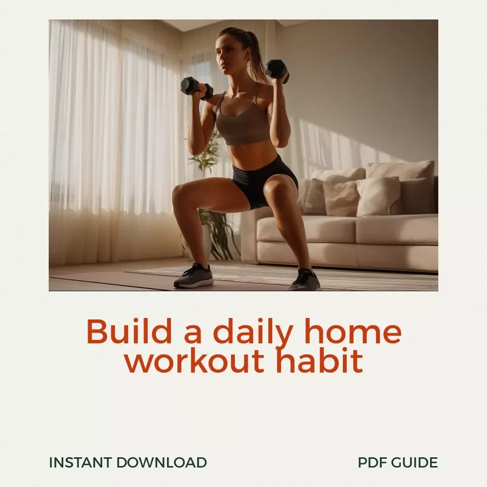 Train Better Every Day with Just Your Body and a Bit of Space | Daily Workout Routine at Home Guide | Simple Bodyweight Fitness Plan for Busy People