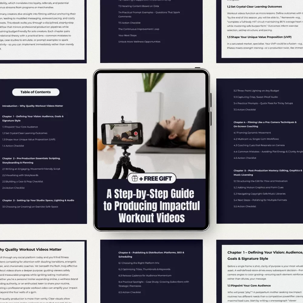 A Step‑by‑Step Guide to Producing Impactful Workout Videos: Master Filming, Editing, and Growing Your Fitness Brand