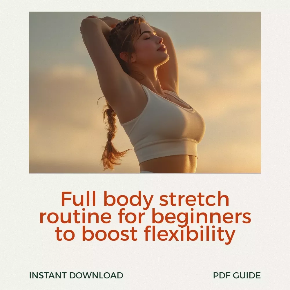 Stretch Your Way to a New You: Full Body Stretch Routine for Beginners Guide