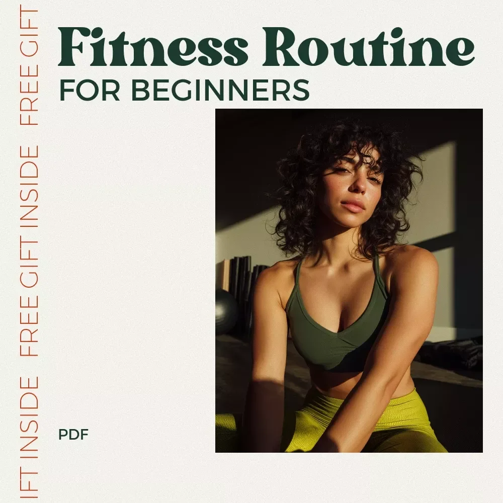 The No-Stress Beginner’s Guide to Building Your Fitness Routine | Simple Fitness Routine for Beginners Ebook, Step-by-Step Workout & Habit Guide