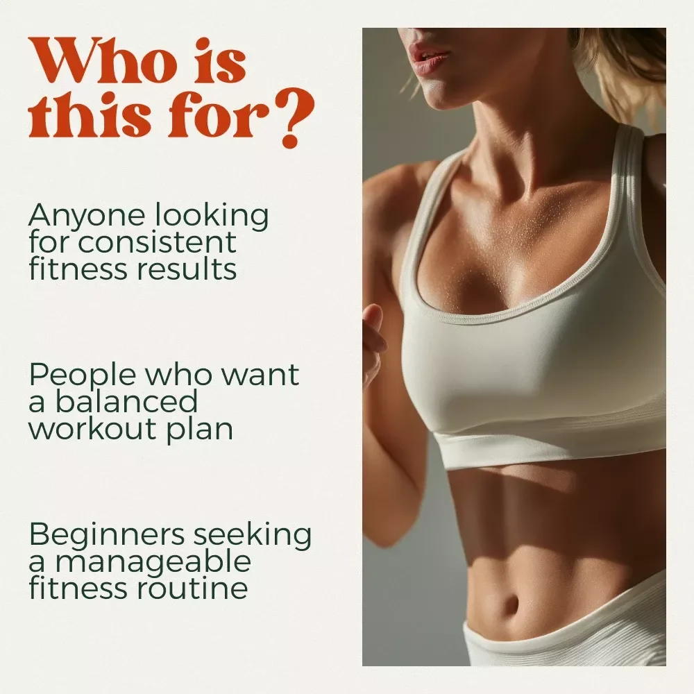 Crush Your Week with A Balanced Workout Plan That Actually Works: Monday to Friday Routine for Real People