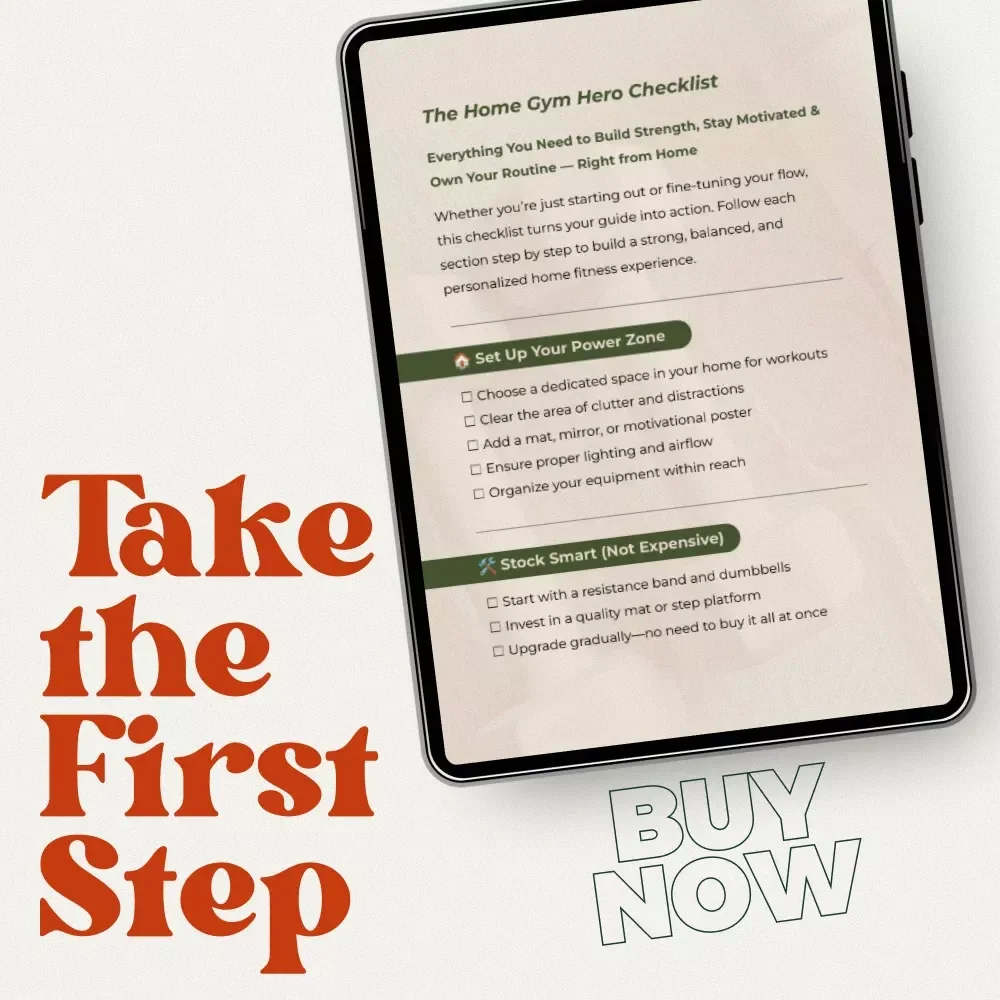The Home Gym Hero Checklist – Your Ultimate Home Gym Routine Planner for Strength, Motivation & Consistency