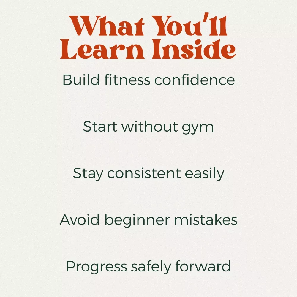 Your First Steps into Fitness Made Simple – Beginner-Friendly Workout Guide, At-Home Plan, Confidence-Building Beginners Exercise Routine