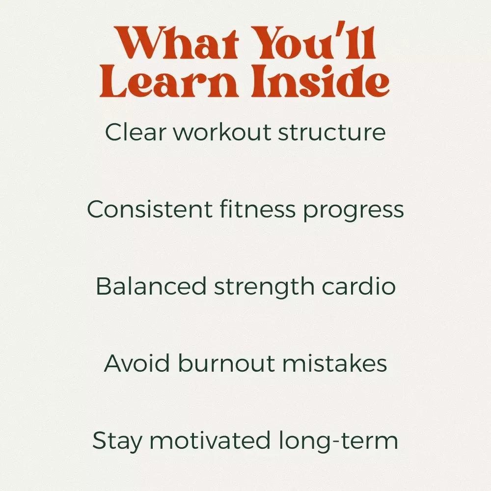 The Ultimate Weekly Workout Blueprint: Build Strength, Boost Energy & Stay Consistent | Weekly Workout Routine eBook
