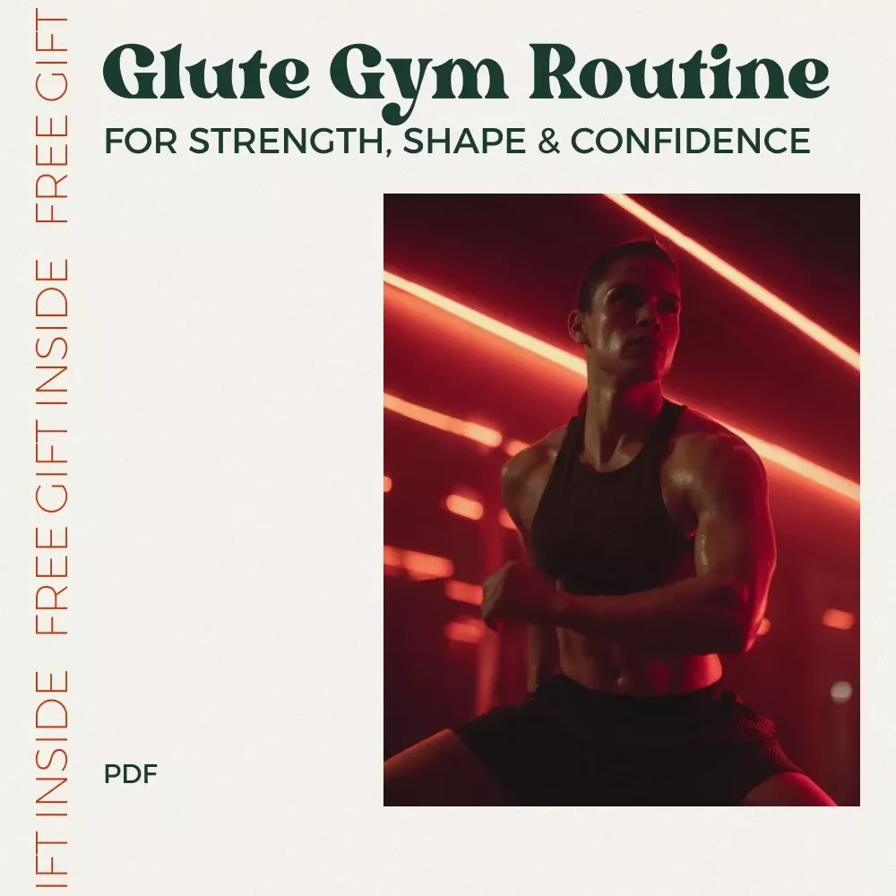 The Glute Gym Routine for Strength & Confidence | Glute Routine Gym eBook for Shape, Power & Results