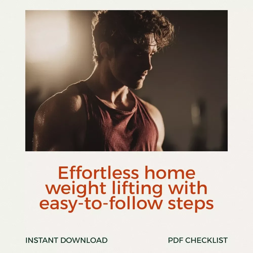 Your Home Gains Weight Lifting Checklist - The Ultimate Guide to a Home Weight Lifting Routine