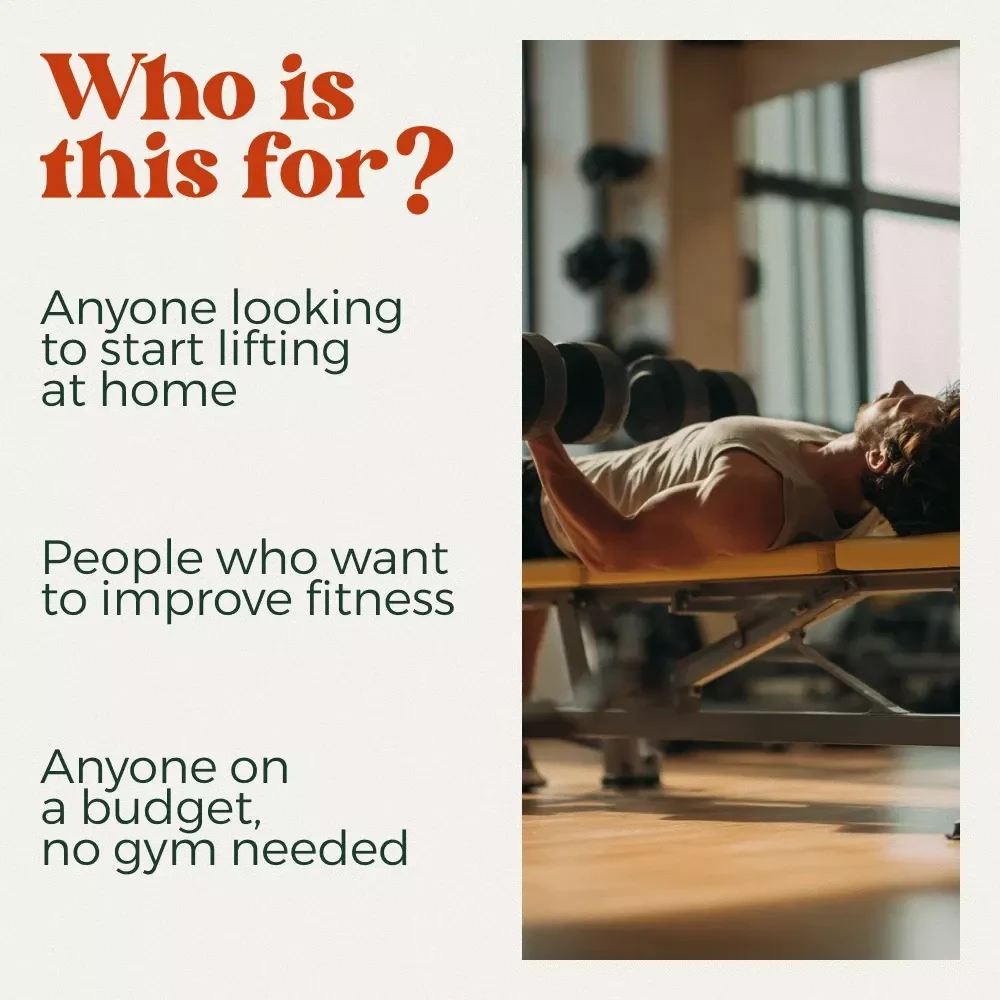 Build Muscle, Burn Fat, and Master Weight Lifting Without the Gym - Home Weight Lifting Routine eBook