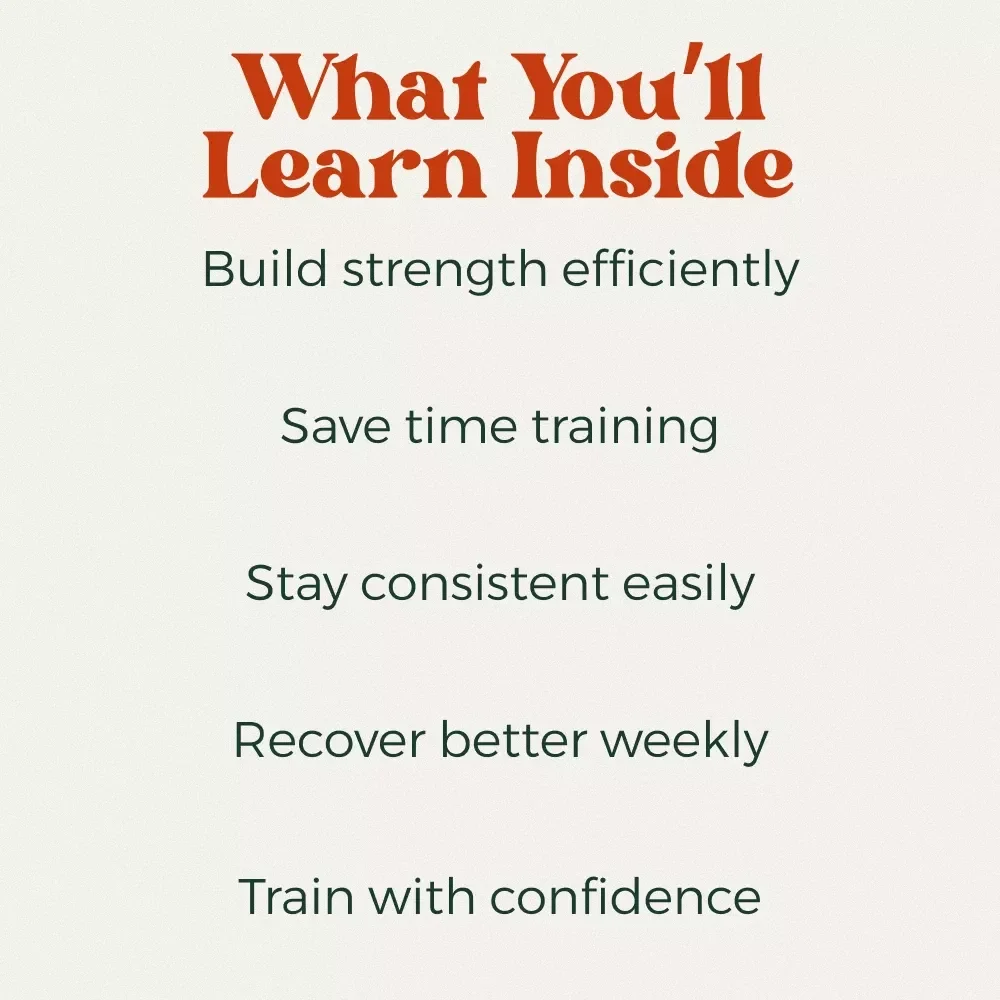 Build Muscle and Confidence with a 3-Day Full Body Plan | Simple Strength Guide for a 3 days a week full body workout