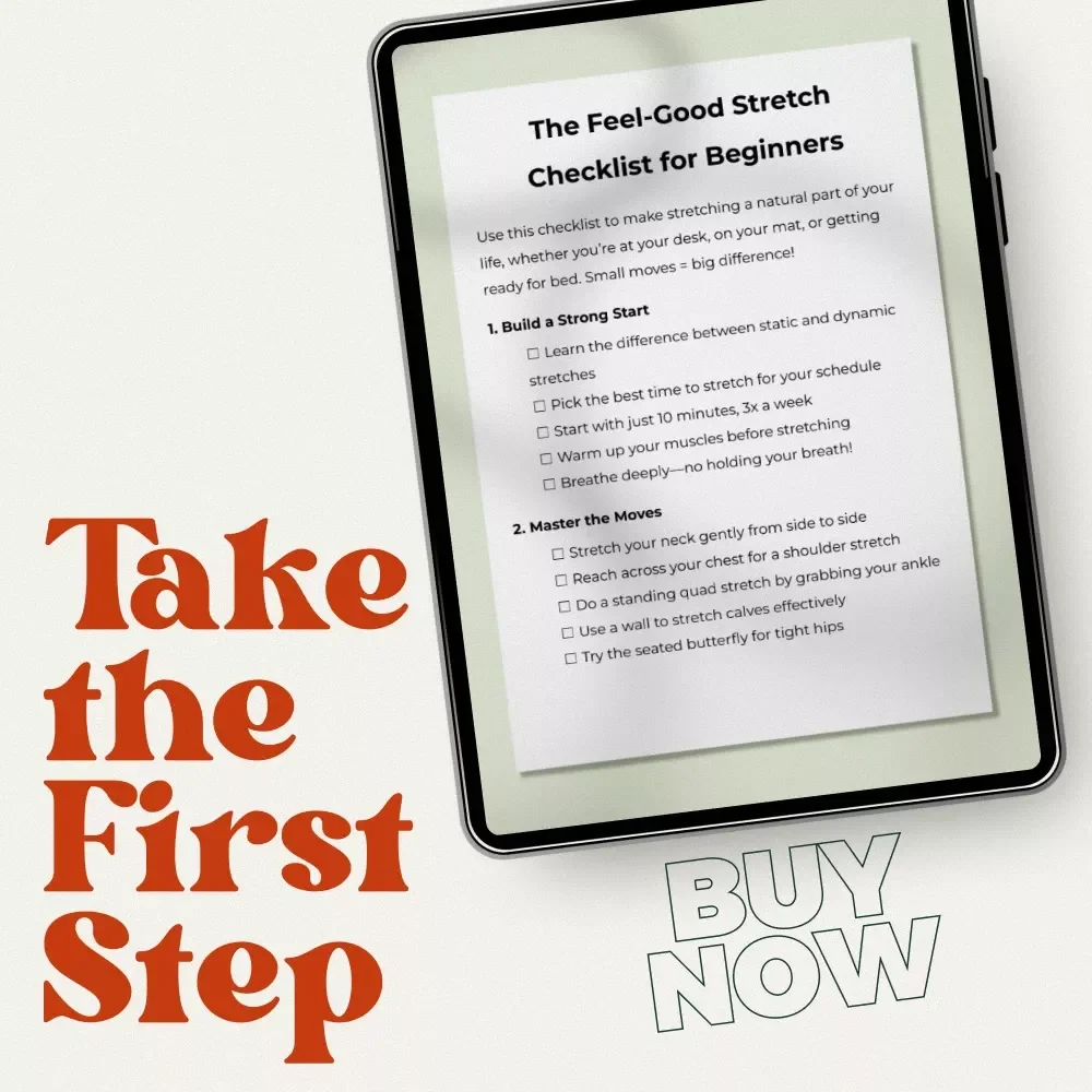 The Feel-Good Stretch Checklist for Beginners | Easy Beginner Stretching Routine | Daily Flexibility & Mobility Guide