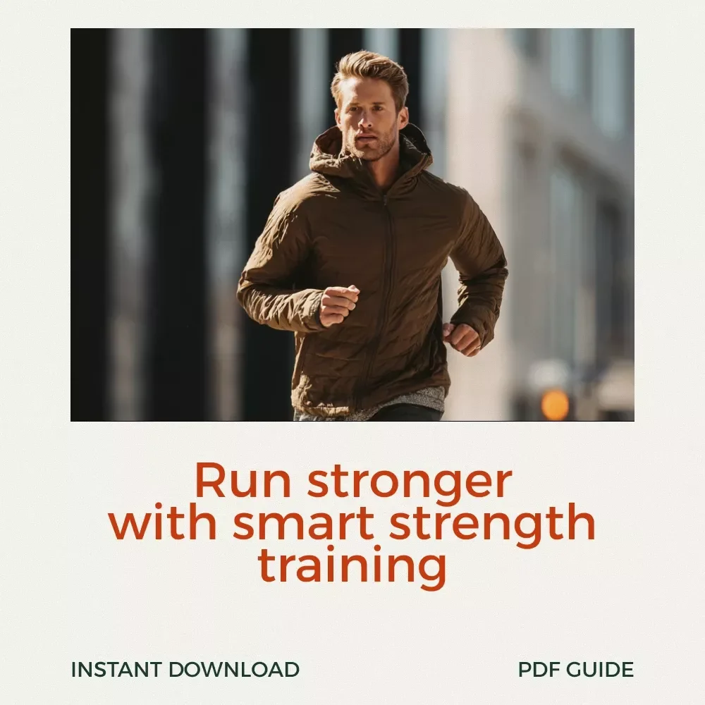 The Ultimate Runner’s Guide to Strength Training That Works | Strength Training Workouts for Runners | Digital Guide for Faster, Stronger, Injury-Free Running