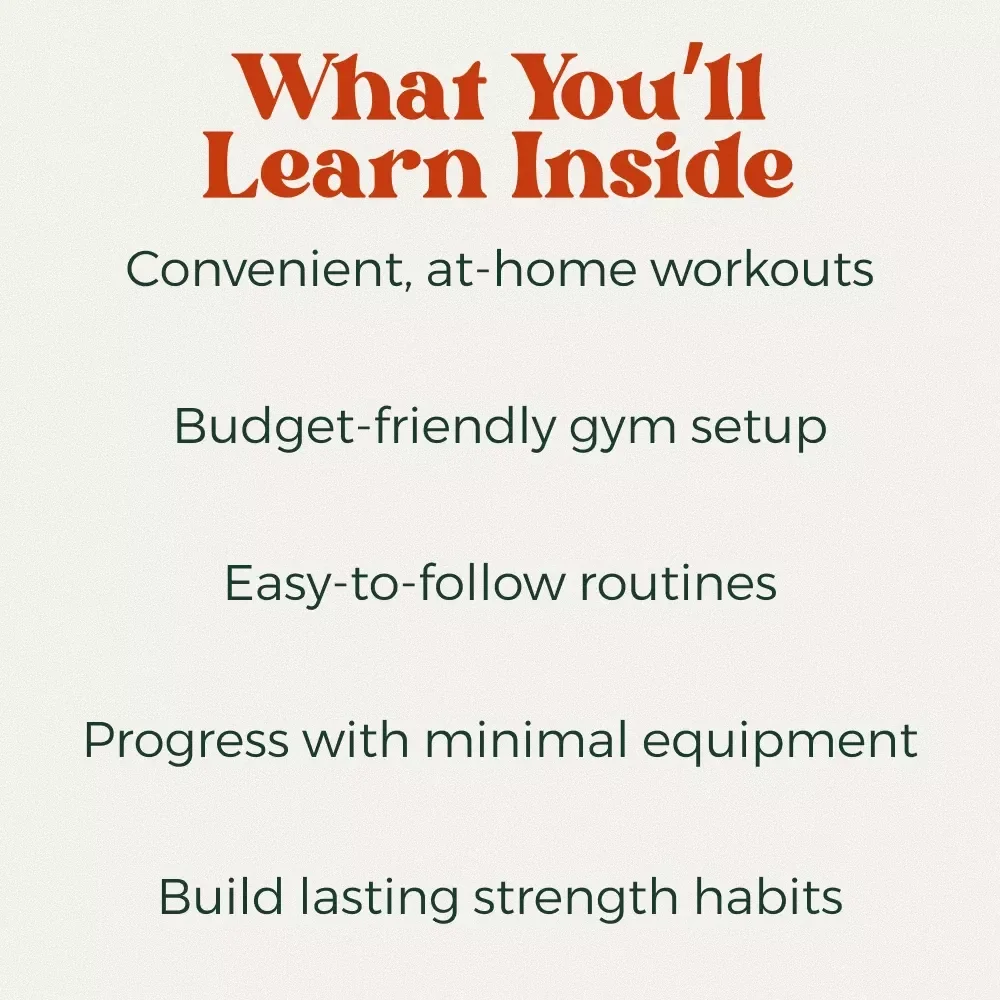 Strong at Home Starts Today: Your Ultimate Home Weight Lifting Routine Guide