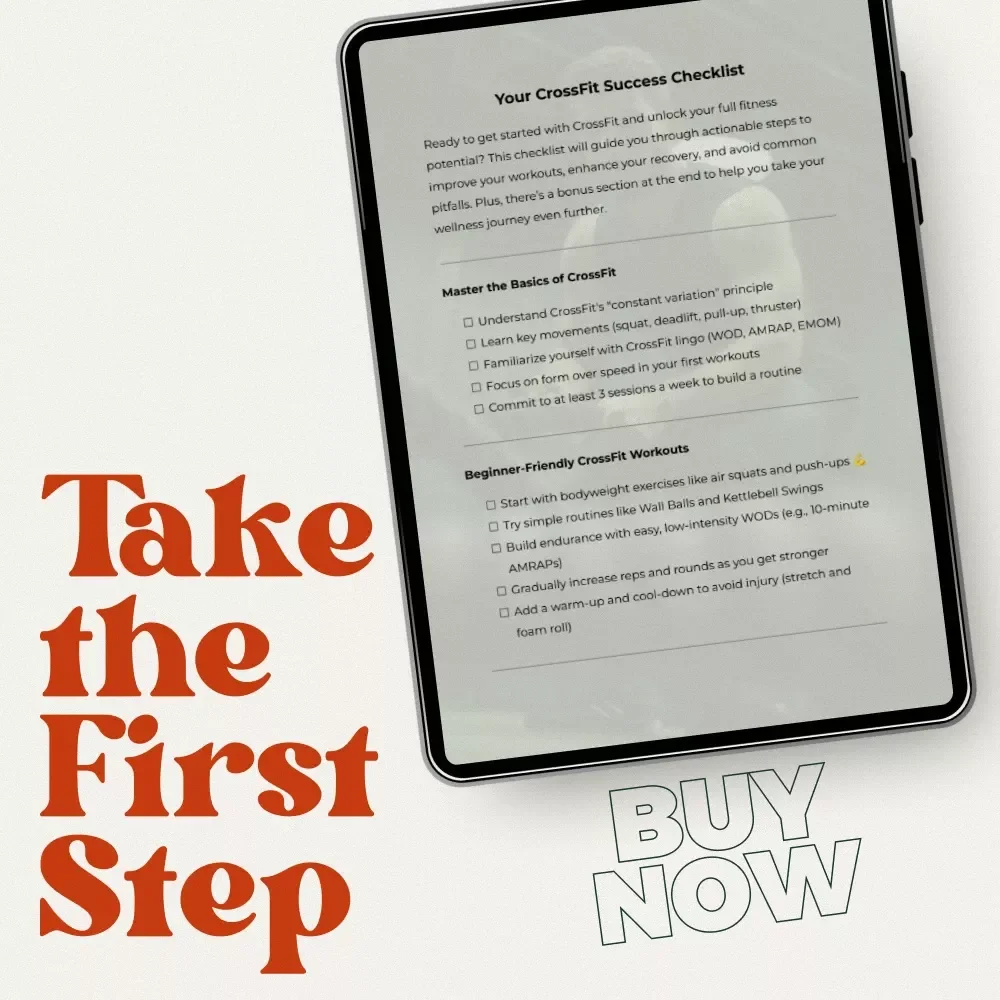 Your CrossFit Success Checklist | Beginner to Advanced Training Guide for Building Strength, Avoiding Mistakes & Finding the best crossfit workouts