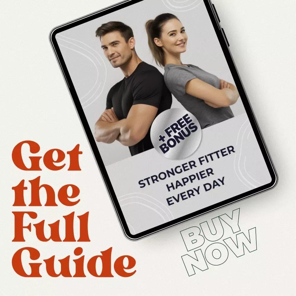 Stronger Fitter Happier: Your Ultimate Guide to the Best Fitness Routine, Consistency, and Sustainable Results Digital Download