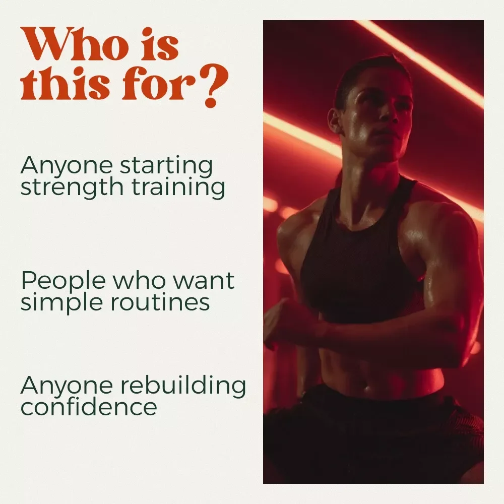 Stronger Every Week Plan to Build Muscle and Boost Confidence – Weekly Strength Training Routine Guide for Beginners & Busy Adults, Simple Muscle Building Plan, Confidence & Energy Boost Digital Download