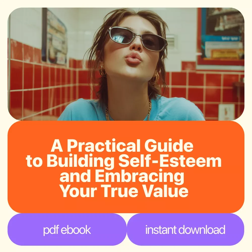 The Worth Within: A Practical Guide to Building Self-Esteem and Embracing Your True Value | Self Love Ebook | How to Improve Self Esteem and Self Worth Guide