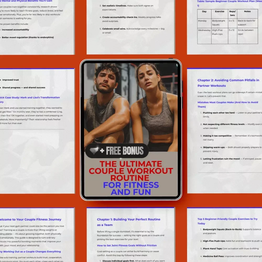 The Ultimate Couple Workout Routine for Fitness and Fun – Beginner to Advanced Guide for Couples, Partner Exercises, and Joint Fitness Goals
