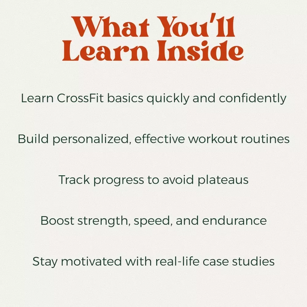 Master Strength, Speed, and Endurance at Any Level with CrossFit – Ultimate Guide to CrossFit Exercises, Workouts, and Routines for Beginners and Advanced Athletes