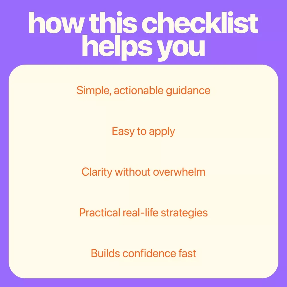 Checklist: Lift Their Worth — Your Go-To Guide for Meaningful Support | Practical, Compassionate Help for Effective ways to support someone struggling with self-worth