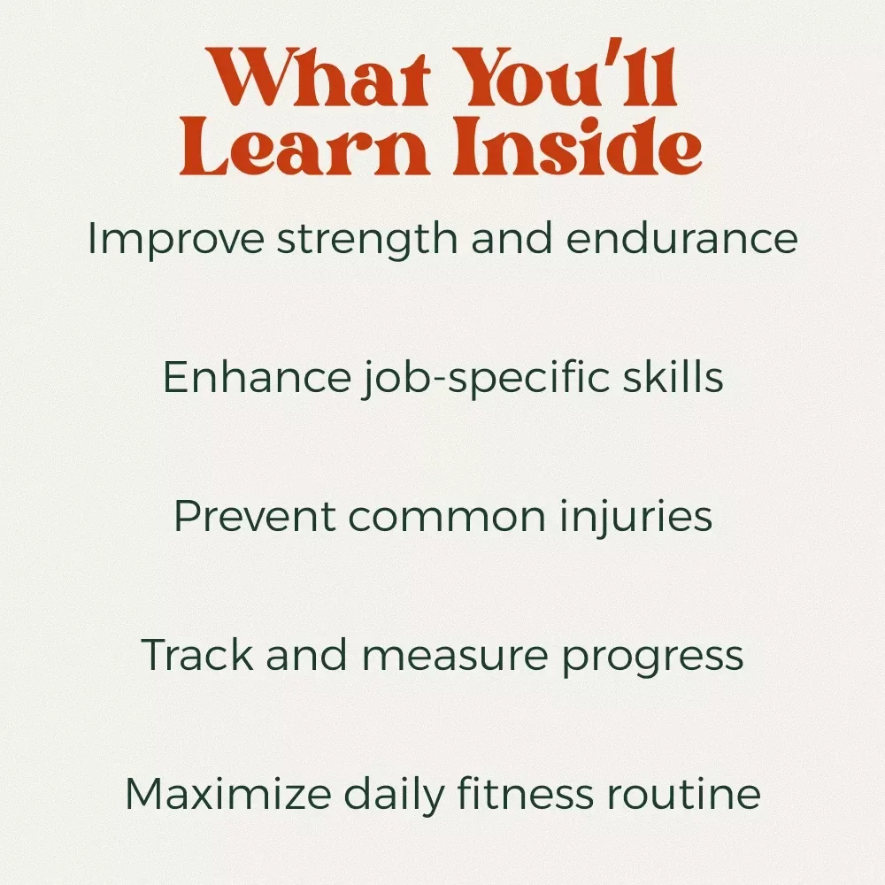 The Firefighter Workout to Build Strength, Stamina, and Resilience - A Complete Guide to Firefighter Fitness